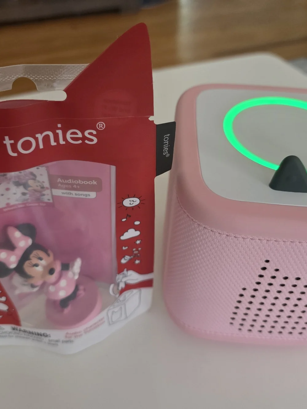 Pink Toniebox 2 (newest version) and Minnie Mouse Tonie Bundle